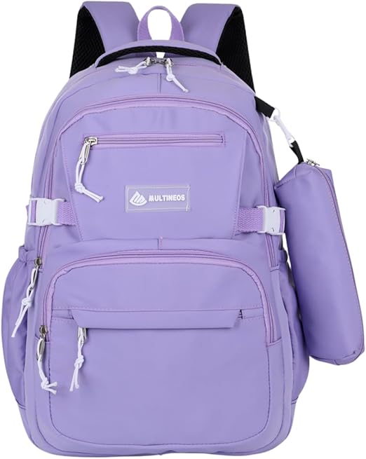 Mochila Escolar Grande Impermeável Bolsa Reforçada Com Bolso Antifurto e Divisória Para Notebook Acompanha Estojo Feminina Masculina Trabalho Faculdade Adulto Infantil Juvenil
