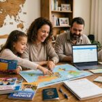 Quanto tempo antes planejar uma viagem com crianças em família organizando roteiro e destino